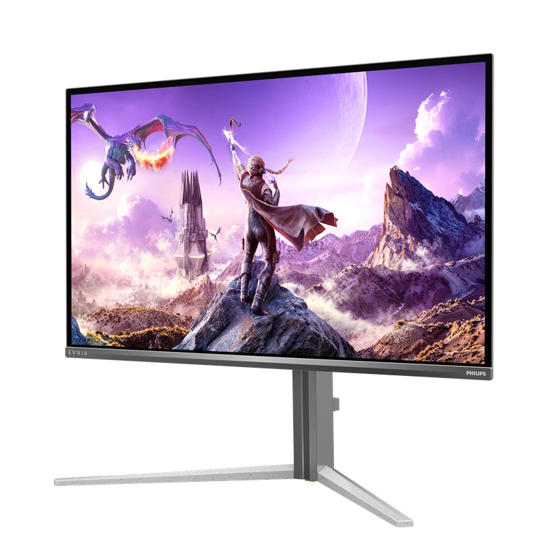 Новий монітор Philips Evnia 4K QD-OLED забезпечує швидкість 165 Гц